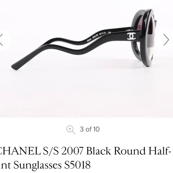 RARE HARD FIND. Authentic Chanel 5018 half tint. Only 500 made, mint!
#BC2832605 - Picture 3 of 14